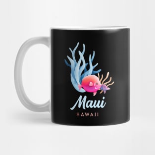 Maui Hawaii Coral Reef Tropical Fish Mug